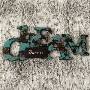Dare to dream wall hanging